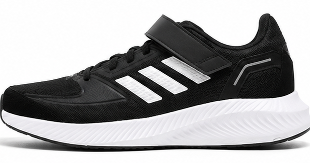 Adidas Black White Shoes - 007