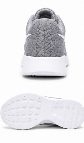 Nike Grey and White Shoes